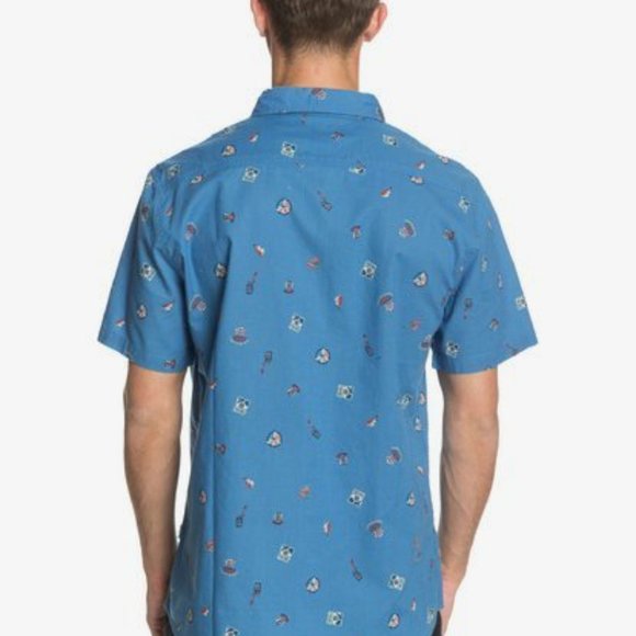 Quiksilver 4th Of July Short Sleeve Shirt - Picture 4 of 6